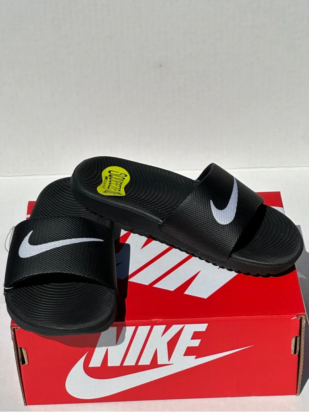 Nike Unisex Kawa Slide Sandal Flip Flop - Youth Kids 13C and 2Y